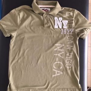 Vigo Army Green Polo Shirt